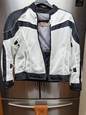 Bilt Motorcycle Mesh Jacket With Removable Insulated Liner Shoulder/Elbow Armor